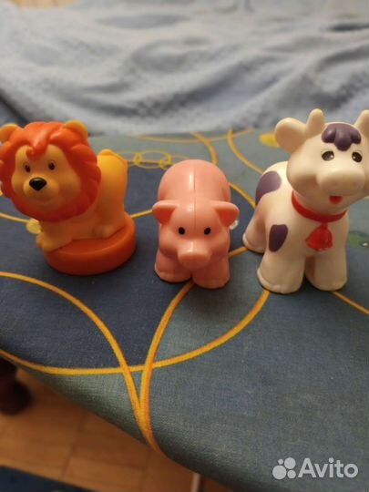 Лев Свинка Корова Ноев Ковчег Ферма Kiddieland