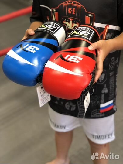 Боксерские перчатки BN fight 8-10 унций