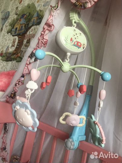 Мобиль на кроватку с проектором