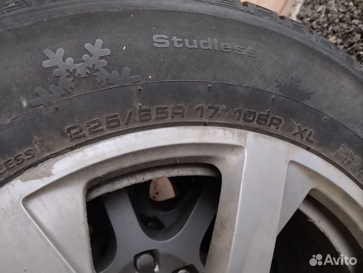 Колеса в сборе r17 зимние