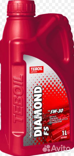 Масло моторное Diamond 5w30 1л FS Teboil