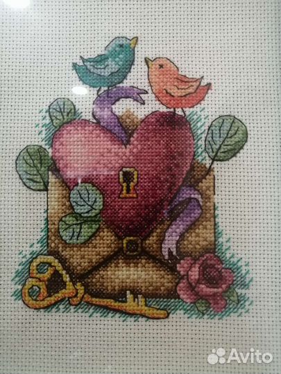 Картина вышитая крестом