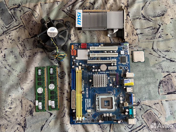 Комплектующие от пк