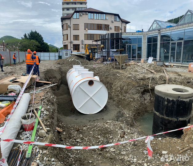 Септик без откачки