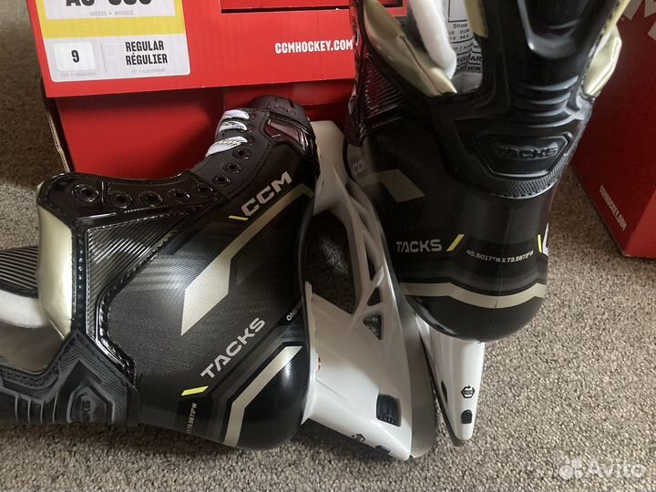 Коньки хоккейные CCM SK tacks AS 580 sr9