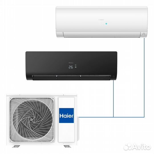 Мульти-сплит-системы на 2, 3, 4, 5 комнат