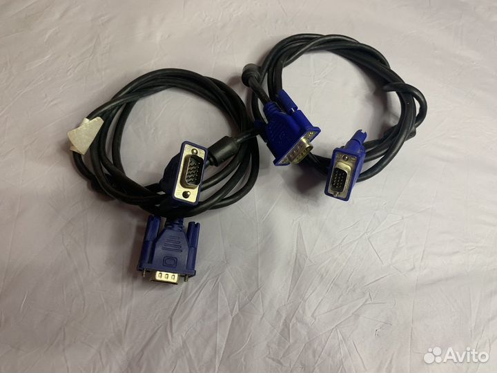 Кабель питания, кабель vga