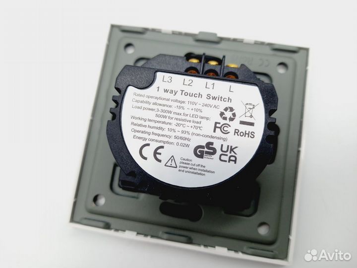 26216 Настенный сенсорный выключатель Bingoelec