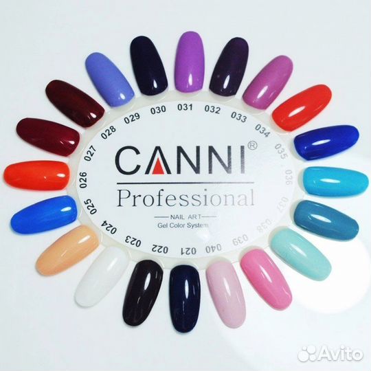 Гель лак для ногтей Canni