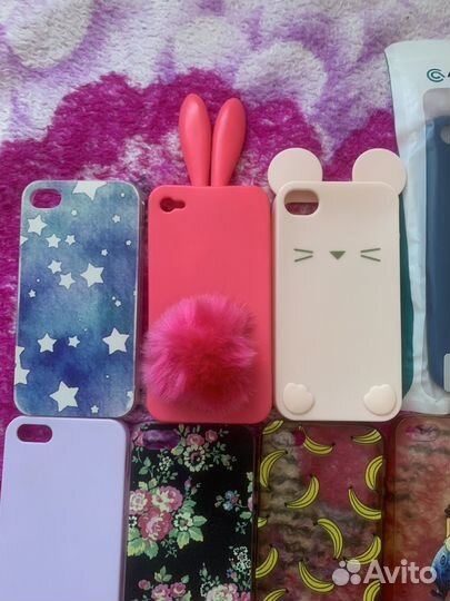 Чехлы на iPhone 4, 5s, 7/8 plus, x