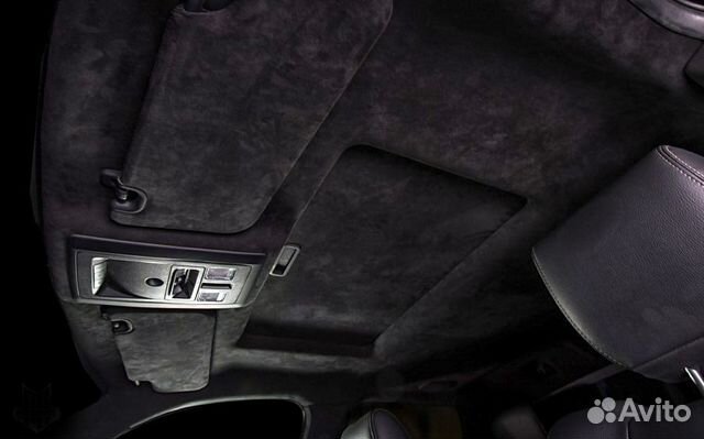 Алькантара черная