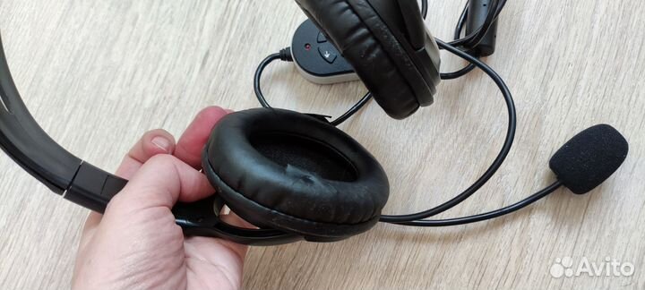 Гарнитура наушники с микрофоном usb