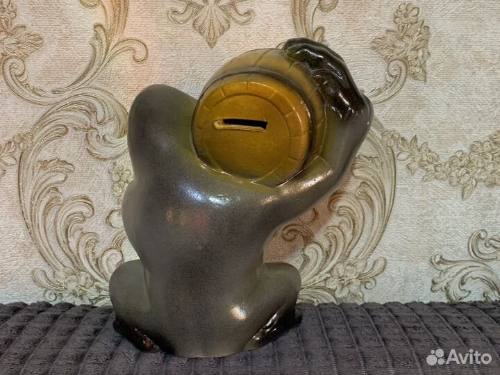 Копилка статуэтка обезьяна горилла