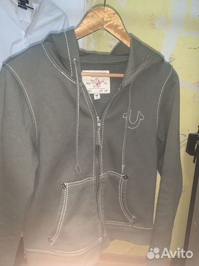 True Religion Big T Zip-up hoodie оригинал