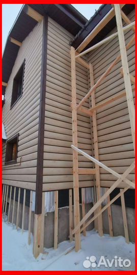 Фасад дома из сайдинга