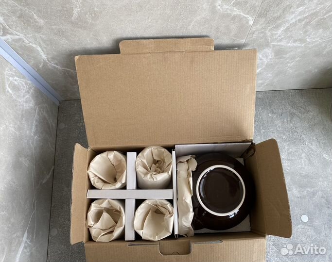 Чайный набор керамический 5 предметов