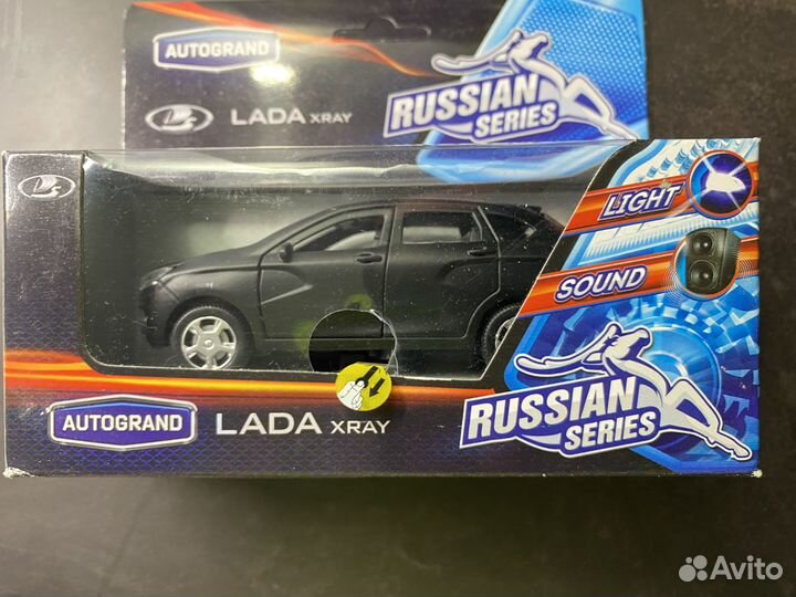 Машинка Autotime LADA Xray 1:36