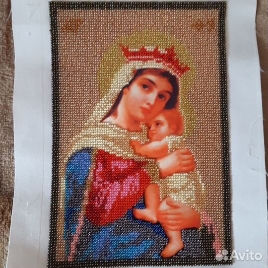 Вышивка бисером иконы