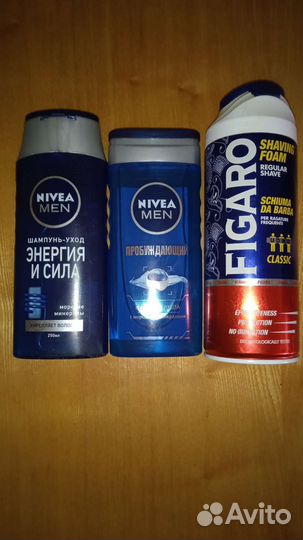 Бальзам,Шампунь,Гель,Пена для бритья nivea
