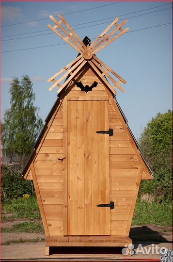 Дачный туалет с установкой JWL464