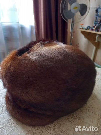 Шапка норковая женская