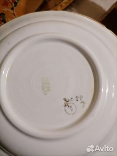 Тарелки суповые зик СССР 12шт