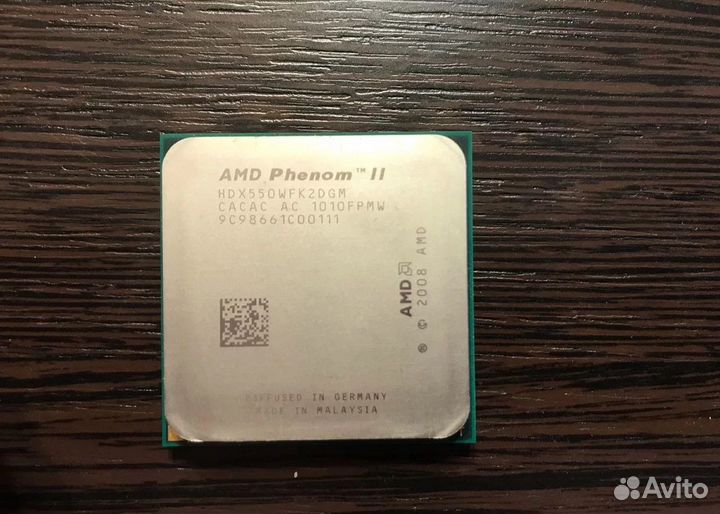 Процессор AMD Phenom II X2 550 AM3