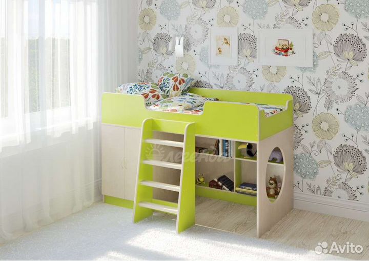 Кровать-чердак