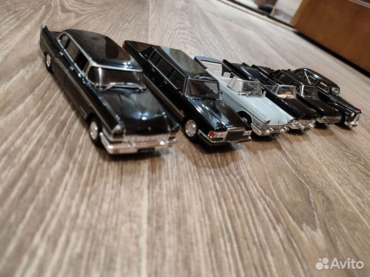 Модель 1:43 зис, ЗИЛ, газ.Представительские машины