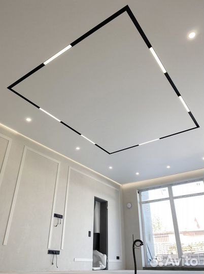 Натяжные потолки. Чистый монтаж