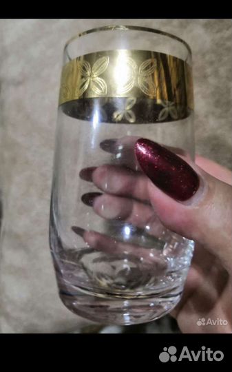Набор бокалов СССР в коробке