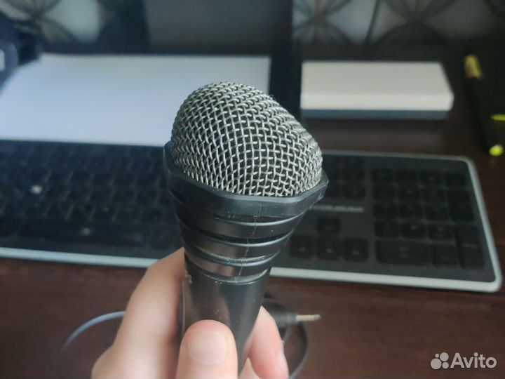 Микрофон для караоке проводной Phillips