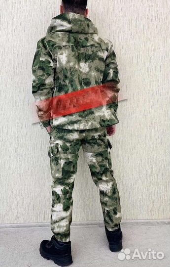 Костюм горка 8 мох на флисе костюм демисезонный