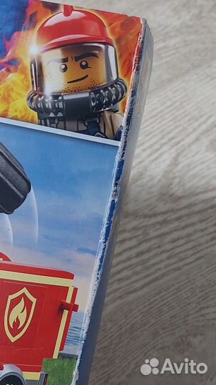 Lego city 60214 Пожар в бургер-кафе (с Коробкой)