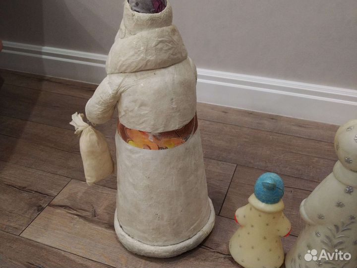 Ватный дед мороз