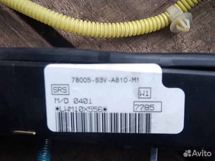 Подушка srs в пассажирское сиденье Acura mdx