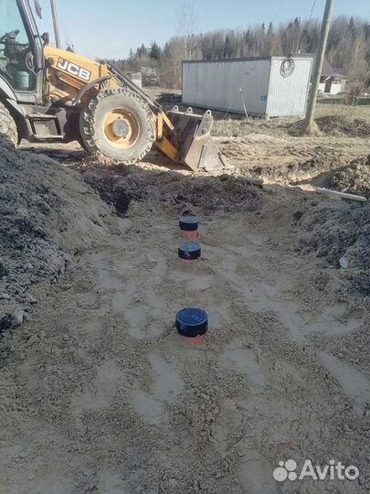 Септик под ключ за один день