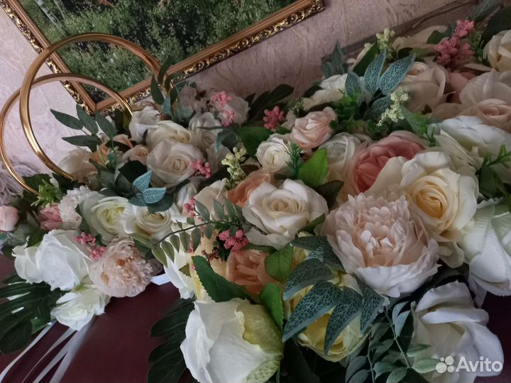 Украшения на свадебную машину