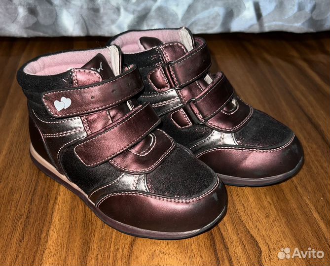 Ботинки на девочку 25 размер
