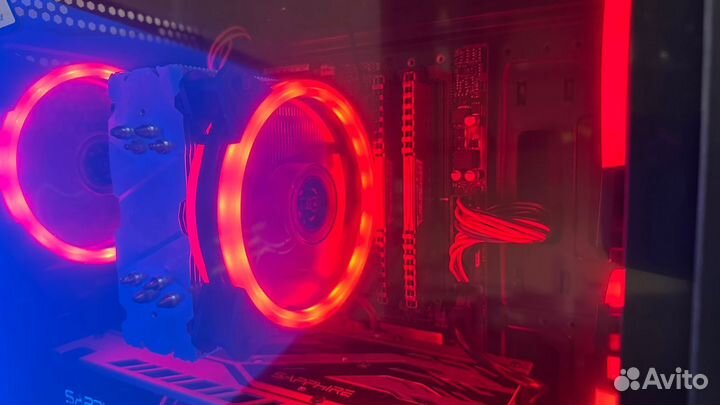 Игровой Компьютер Red&Black (RX 570+I5 6gen)