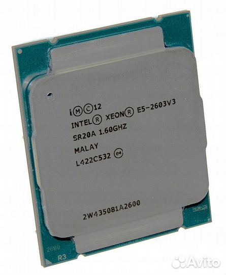 Серверные процессоры Intel Xeon E5-2600 V3/V4