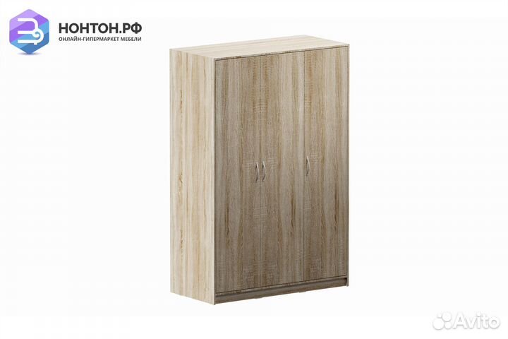 Шкаф трехстворчатый Орион дуб сонома