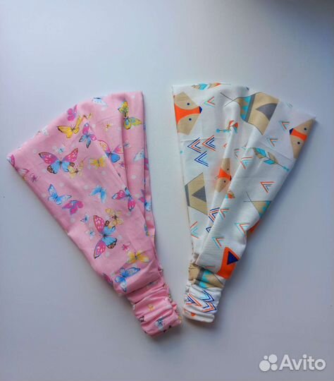 Косынка-бандана на резинке