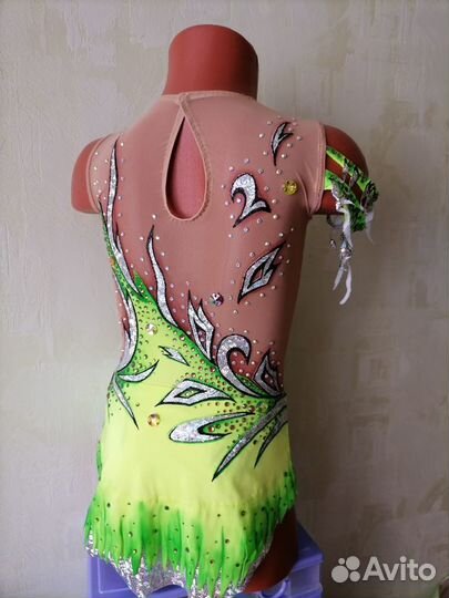 Купальник для художественной гимнастики новый