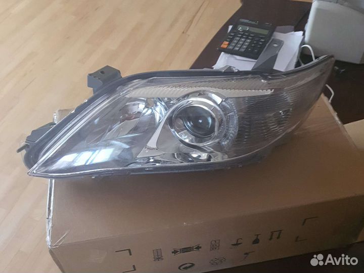 Фара toyota camry рейстайлинг 40