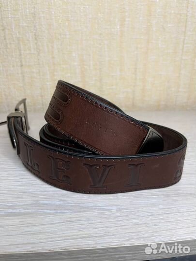 Кожаный ремень Levis оригинал