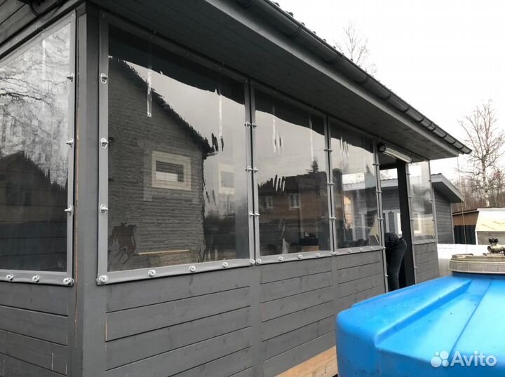 Мягкие окна для террас и беседок