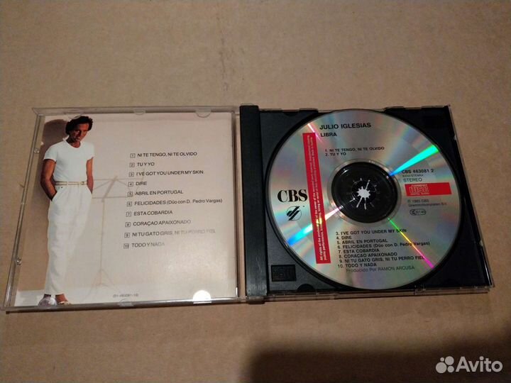 CD оригинальные Julio Iglesias