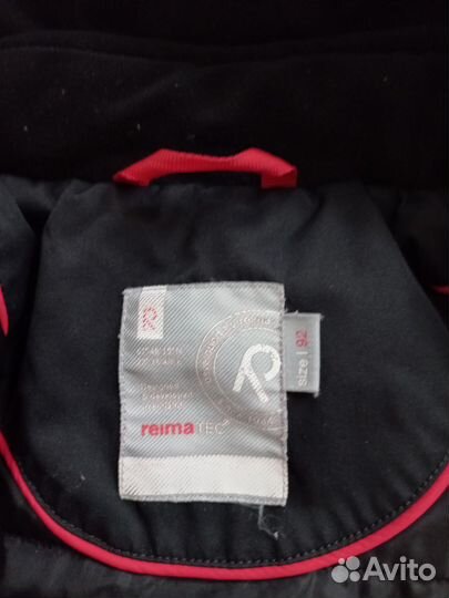 Зимняя детская куртка Reima размера 92