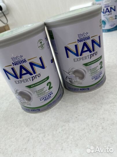 Смесь кисломолочная NAN 2 expertpro